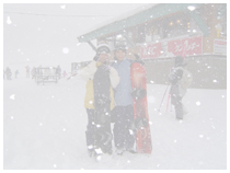 X-masに訪れたお客様